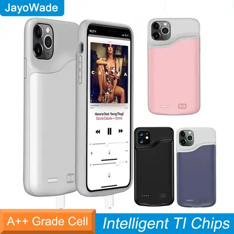 Slim Power Case For IPhone 6 6S 7 8 6 Plus 6S Plus 7 8 Plus X XS XR XS Max 11 Pro Max Battery Case Battery Charger Cases Bank