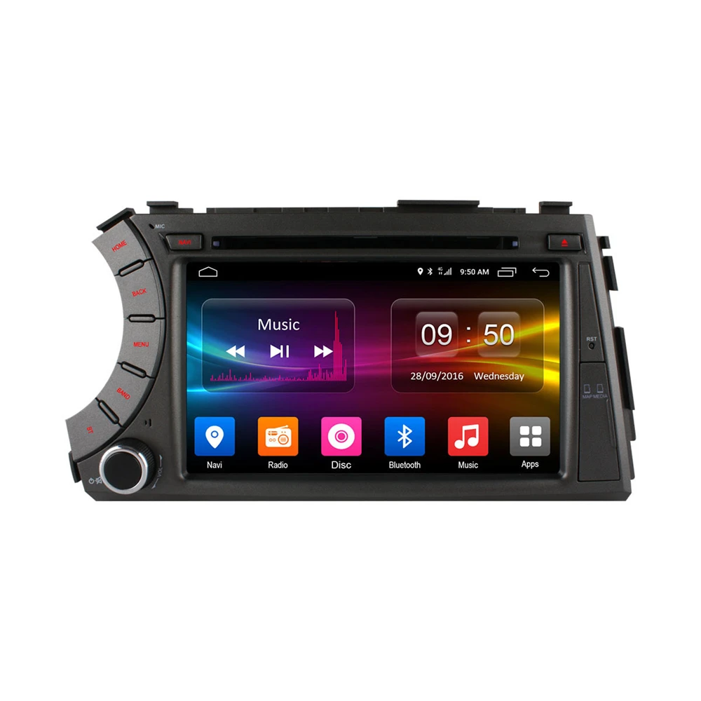 

Android For SsangYong Kyron/Actyon/Actyon/Tradie/Korando 2005- GPS Car GPS Navigation Auto Radio Stereo 2 Din Head Unit SCreen