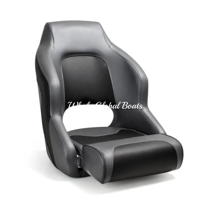 

High Back Fishing Boat Seat Heavy Duty Boat Seats for Pontoon Captain Chair