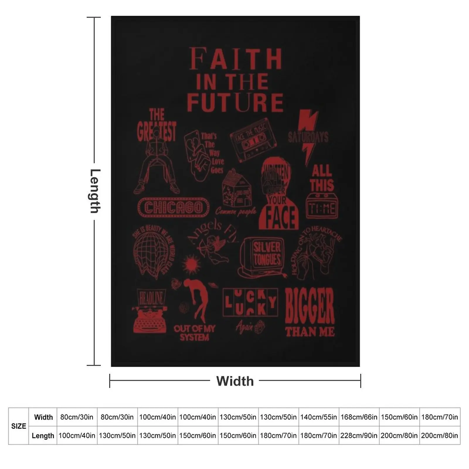 Faith in the future tracklist - Louis Tomlinson Throw Blanket blankets ands anime Large Furrys Blankets