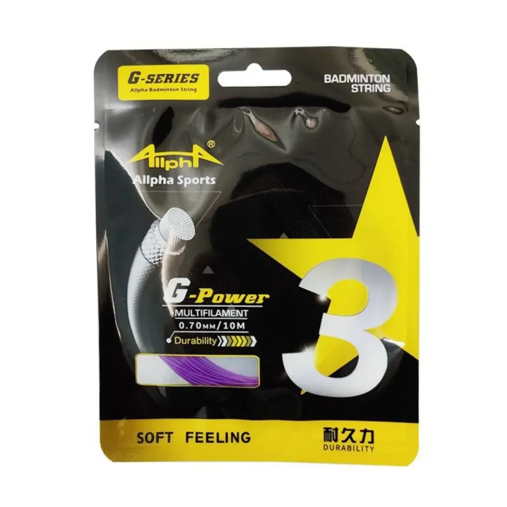 

0.7mm G3 Badminton Racket Line High Elastic Carbon Nanofiber Badminton String High Flexibility Durable Badminton String Line