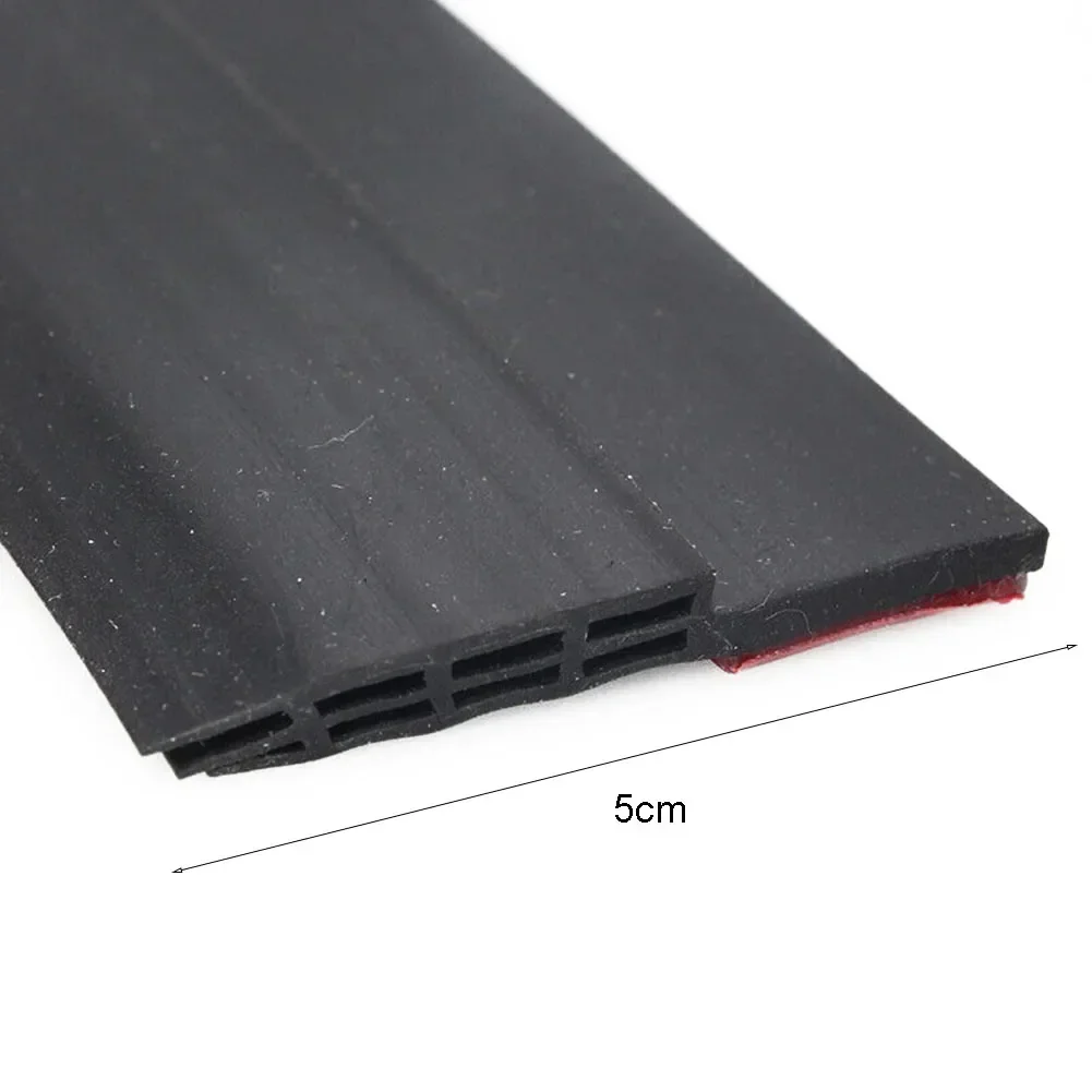 1M Door Bottom Seal Strip Thicken Windproof Soundproof Weather Strip Self Adhesive Door Windshield Sealing Foam Weather Strip image 3