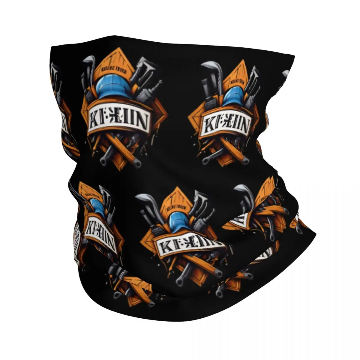 Klein Tools Sticker Bandana Neck Gaiter Motorcycle Club Klein Tools Wrap Scarf Running Unisex Adult Winter