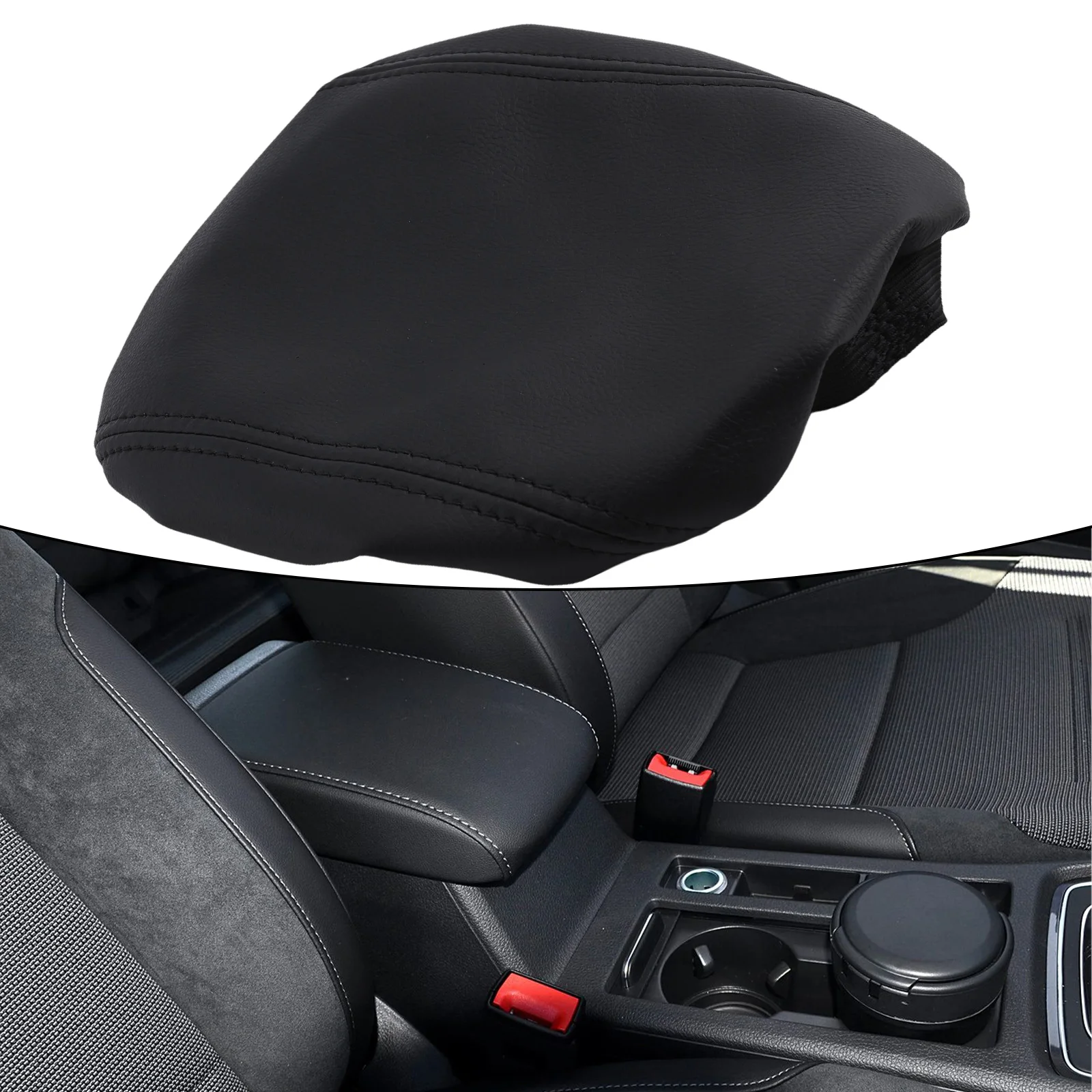 Elegant PU Leather Center Console Mat for Golf MK7 Models Years from Two Thousand Thirteen to Two Thousand Twenty