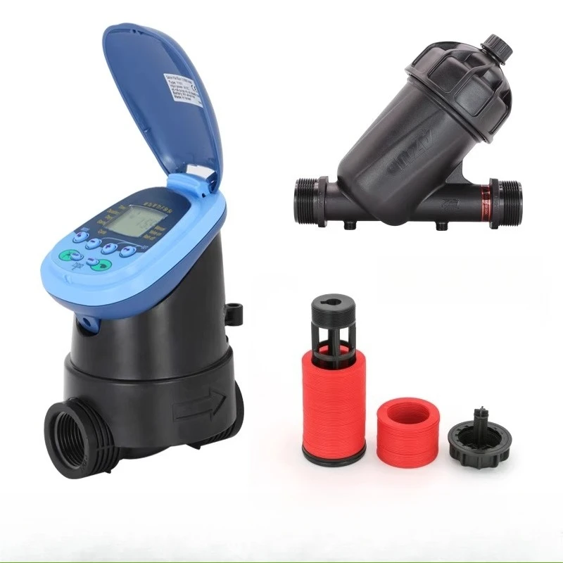 Automatic timing watering artifact, garden intelligent drip irrigation atomizing nozzle set