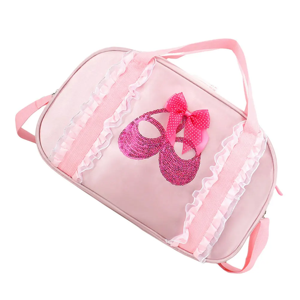 الفتيات حقيبة الرقص الباليه حقيبة التخزين ضوء واحد الكتف Crossbody سعة كبيرة الباليه الرقص على ظهره للأطفال حقيبة للفتيات