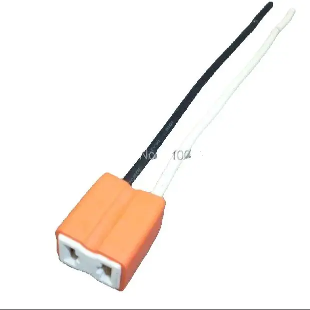 worldgolden 5/50/100pcs H7/H2  12V/24V  Car Headlight Bulb Socket Plug Adapter Holder Extension Cable Auto Connector