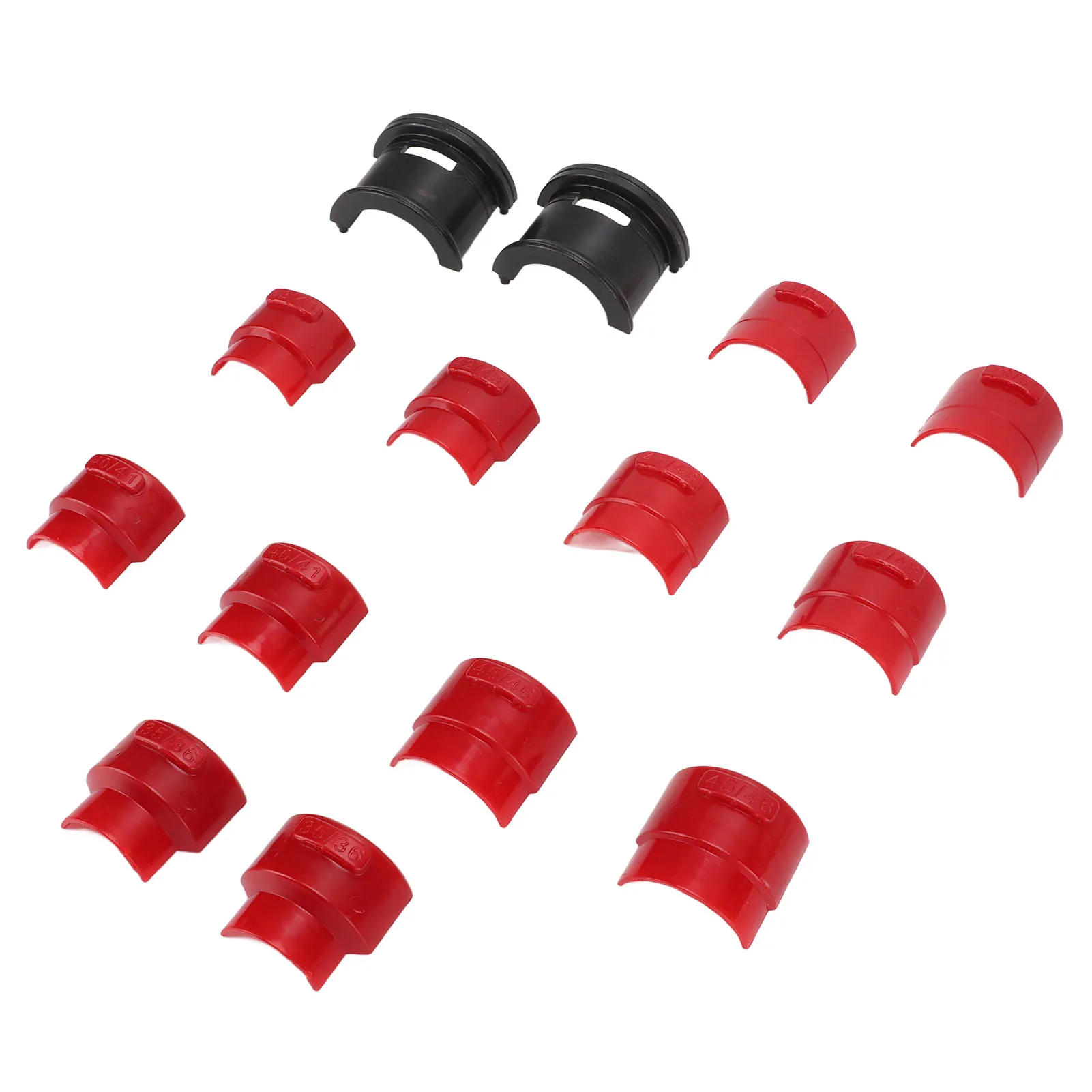 35-50mm Carbon Steel Front Fork Seal Driver Installer Tool Set Universal For Motorcycle Bicycle