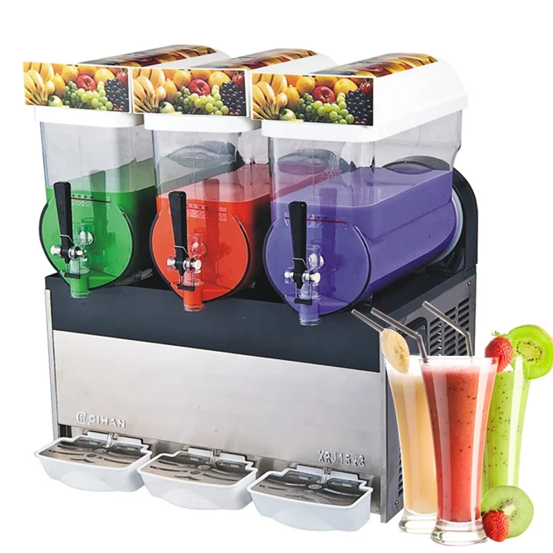 

15L 3 Bbowls Commercial Slush Machine Slushy Machine Granita Slush Machine