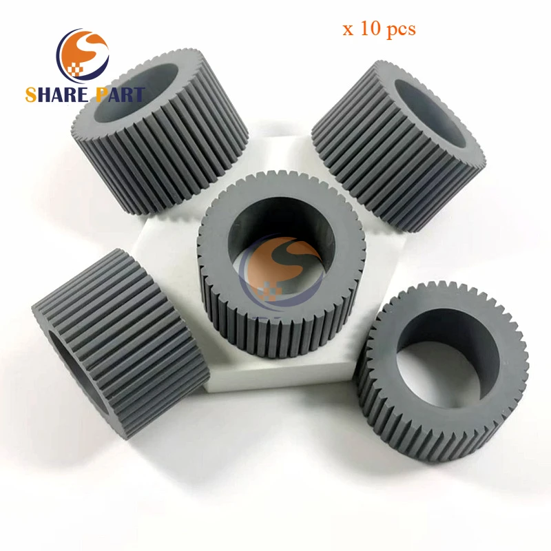 ゴム高品質ピックアップローラーゴムリコー-2430-dx2430c-2432c-dd2433c-780c-785c-プリンタ部品-x-10-個