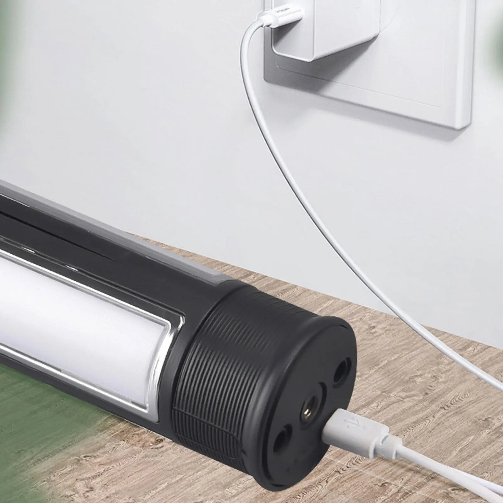 

Складной кемпинговый фонарь с USB-зарядкой, водонепроницаемый, светодиодный, с подставкой для работы, мастерской, рыбалки, гаража, стройплощадки