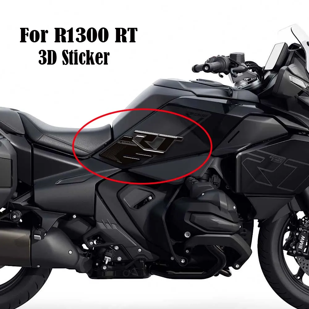 For BMW R1300RT R 1300 RT 2025-2026 Racing Motorcycle Lower Knee Paint Protector 3D Gel Fuel Tank Sticker