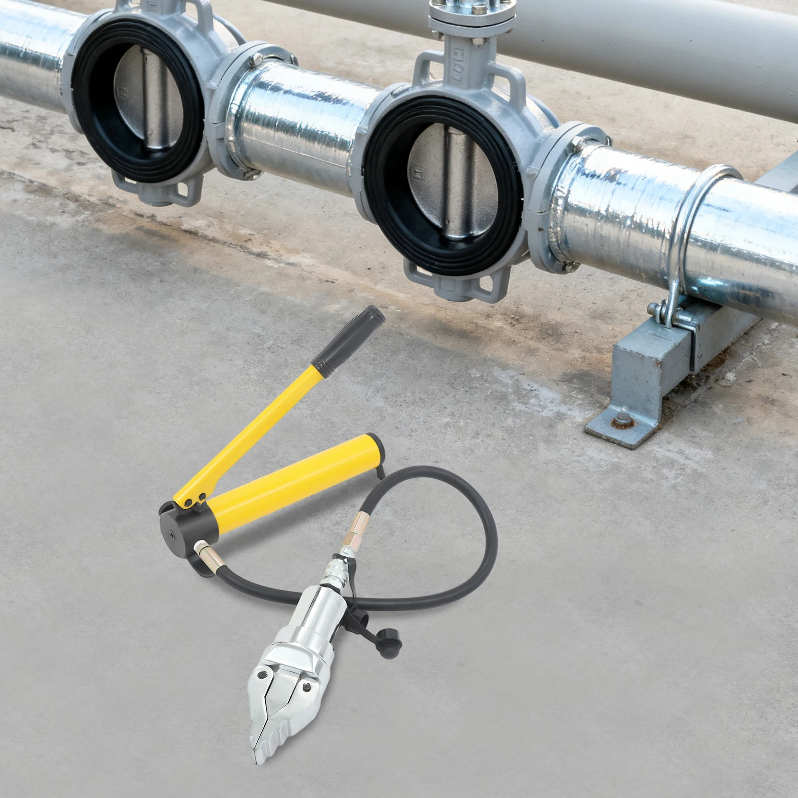 FYQ-55 Hydraulischer Flanschspreizer, tragbarer manueller Flanschexpander aus Stahl für die Rohrleitungsinspektion – Detail 1