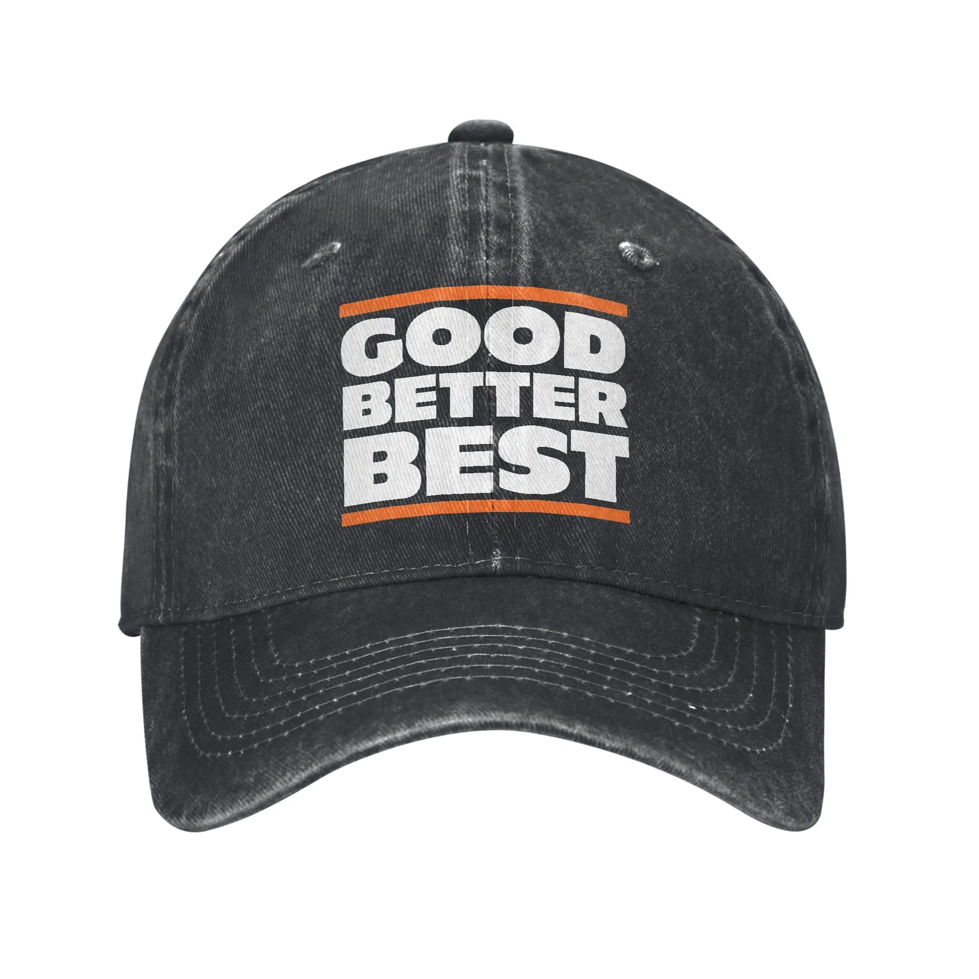 Vintage Da-Coach GOOD BETTER BEST - Bears Baseball Cap Men Women Distressed Cotton Sun Cap Unstructured Soft Caps Hat
