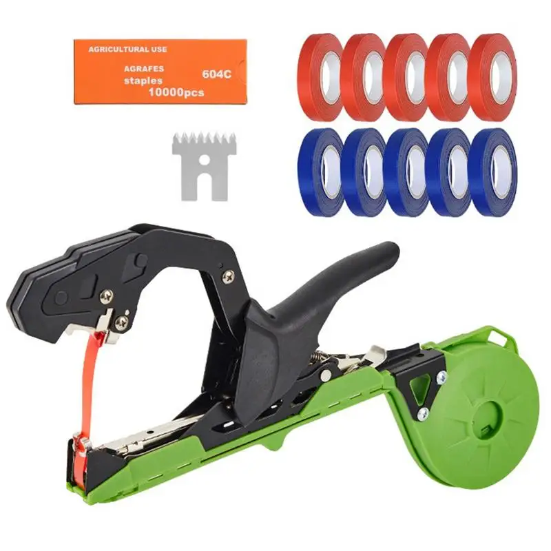 Plant Tying Machine Lightweight Plant Tying binding Tape Tool Machine Garden Tape Tool For Gardeners Portable Plant Tie Machine