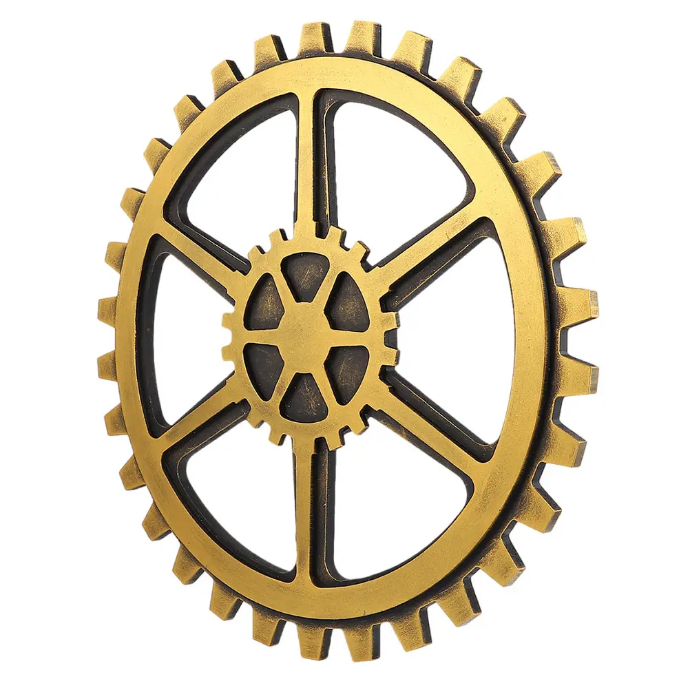 

Gear Wall Decor Retro Home Bless Vintage Unique Ornament Bedroom Living Room Office Photography Prop High