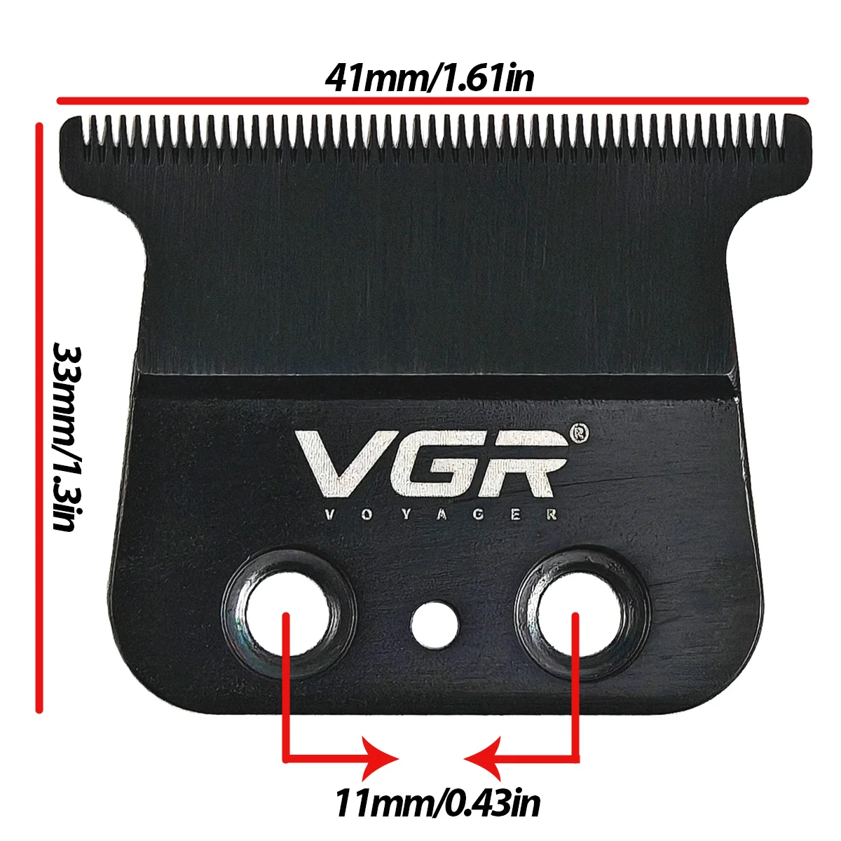 VGR V906 Original DLC Klinge Austauschbarer Schneidkopf für V640 V992 Professionelle Haarschneidemaschine 0mm Klingenzubehör