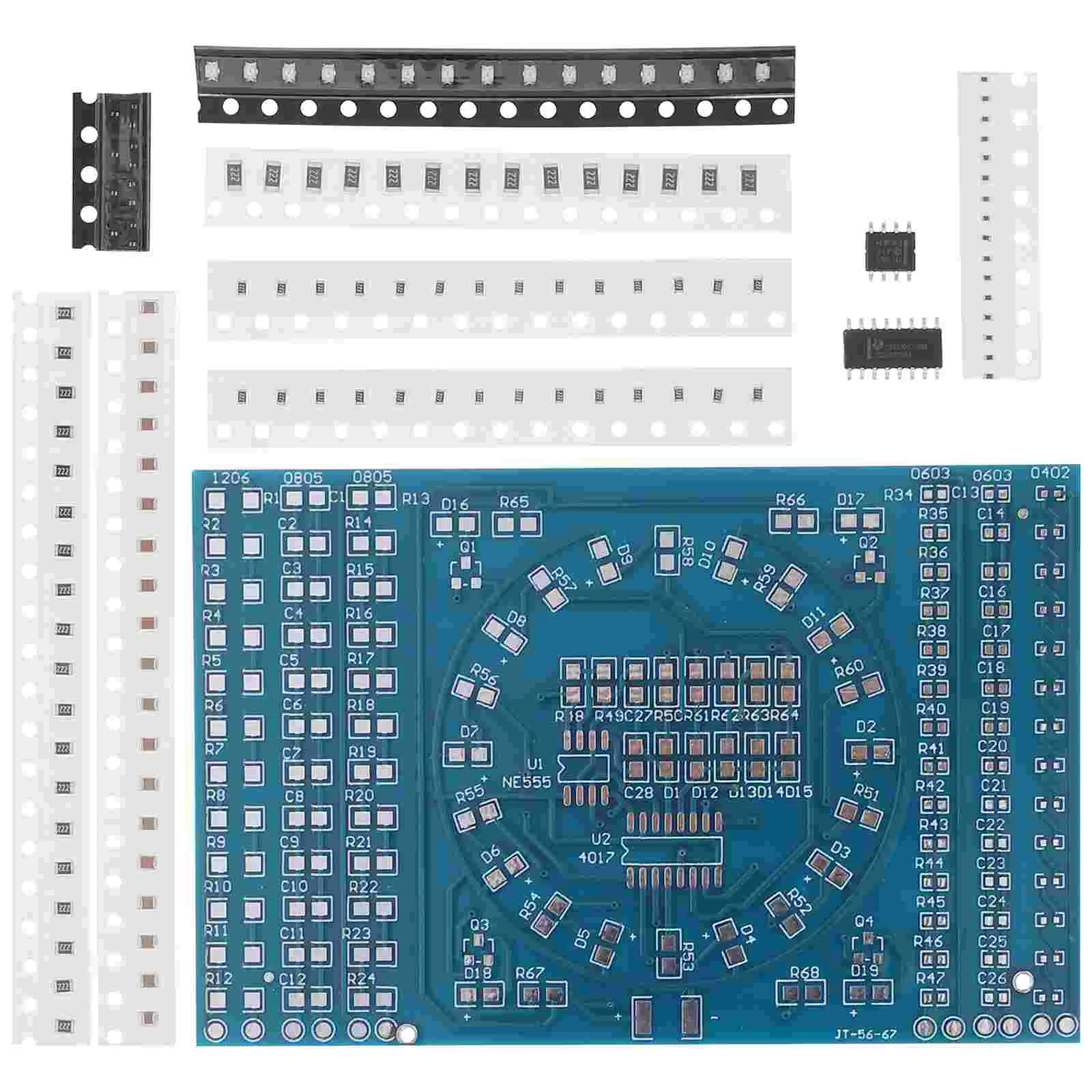 

Welding Practice Kit Component DIY Electronic Bread Board Soldering for Teaching Supplies Element Accessories