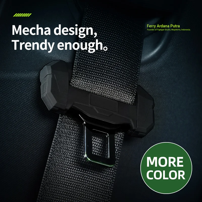 silicone car seat belt buckle cover scratch resistant protective cover For LEADING IDEAL LiXiang ONE L9 L8 L7 accessories