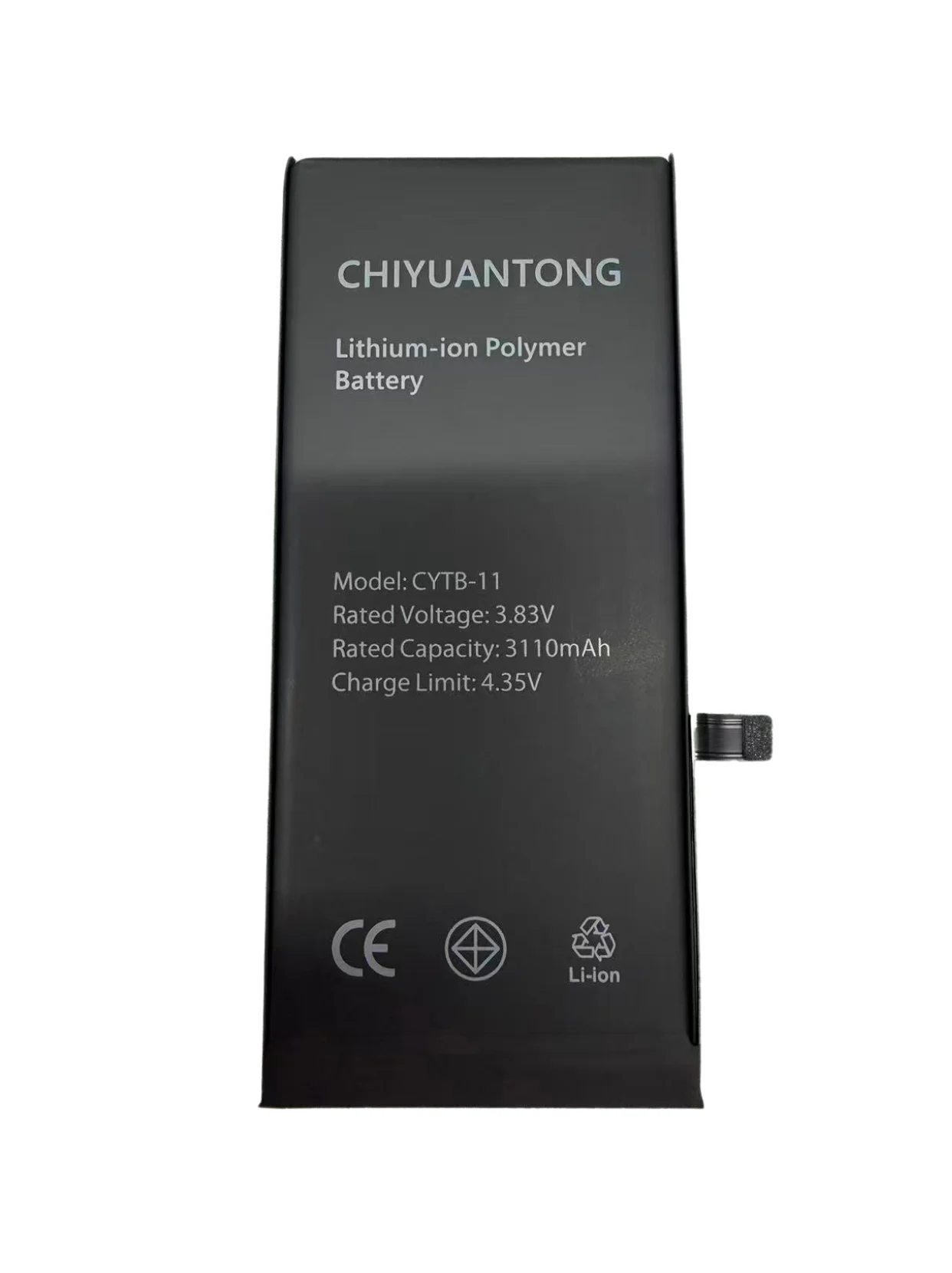 CHIYUANTONG 3110mAh High Capacity Replacement Battery for iphone 11 Li-ion Polymer 0 Cycle