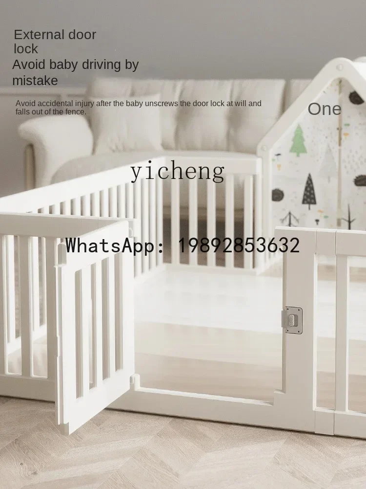 ABC Game Fence Baby Children Protective  Crawling Mat Small Apartment Living Room Interior Household Wardrobe