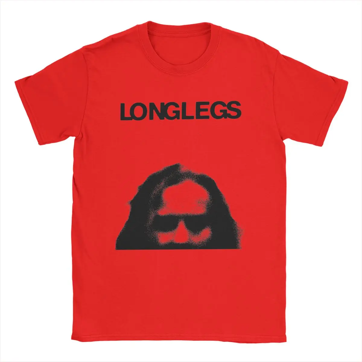 Novelty LONGLEGS 2024 Horror Movie Film T-Shirts for Men Women Pure Cotton Tee Shirt Printed Clothing