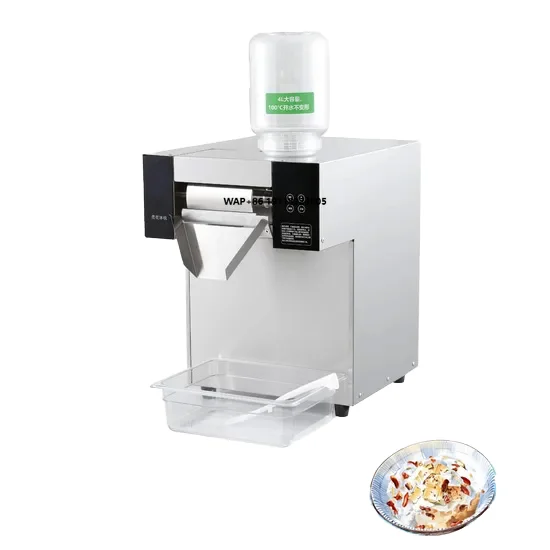 JMX168 Hot Sale Snow Ice Crusher Shaved Ice Machine Korean Bingso Snow Flake Cream Crusher Maker