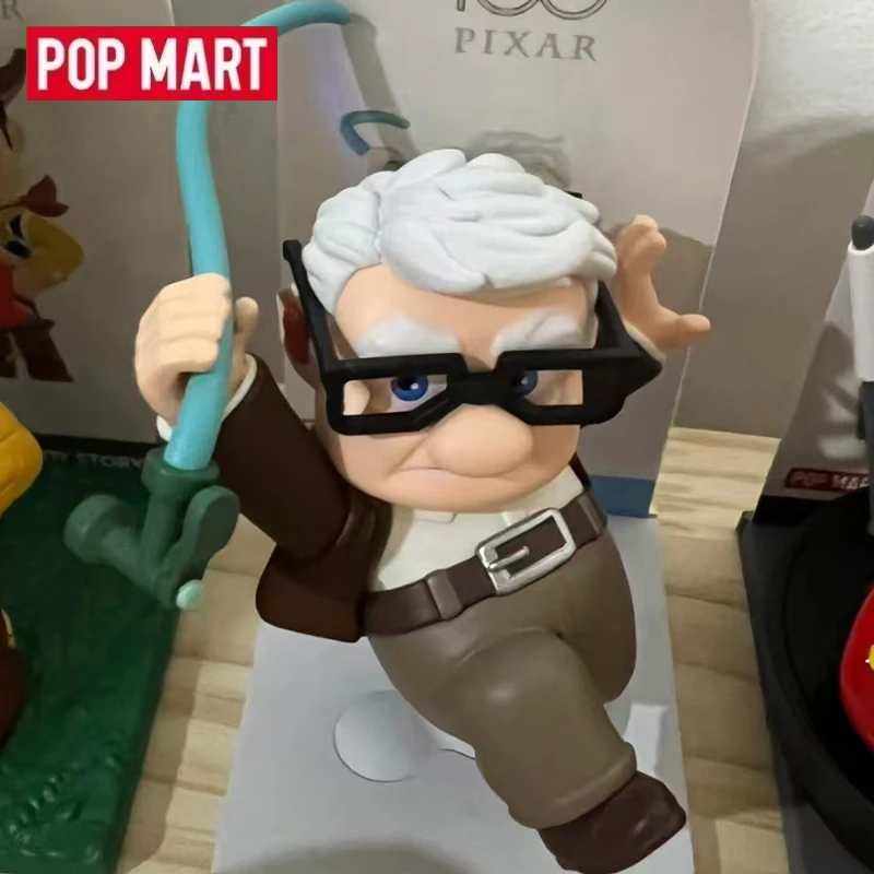 POP MART Disney 100th Anniversary Pixar Series Genuine Blind Box Toys Mystery Box Doll Guess Bag Cute Anime Action Figure Gifts