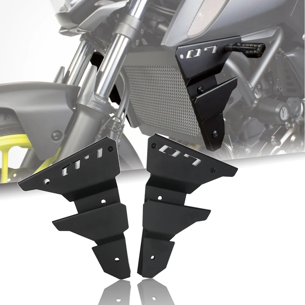 2022 Motorbike New mt 07 MT07 RADIATOR SIDE PANELS KIT MT 07 Motorcycle Radiator Side Cover For YAMAHA MT-07 2018 2019 2020 2021