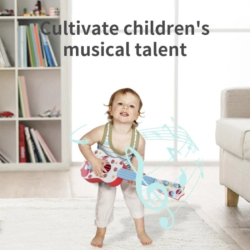 

Fun And Engaging Children Ukulele Toy Promoting Music Interest And Creativity For Kindergarten Kids Music Instrument Toy 24BE