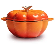 

Cast Iron 27cm Enamel Stew Pot with Thickened Flat Bottom Onion Plate Induction Cooker BCA20B Household Tomato Shape