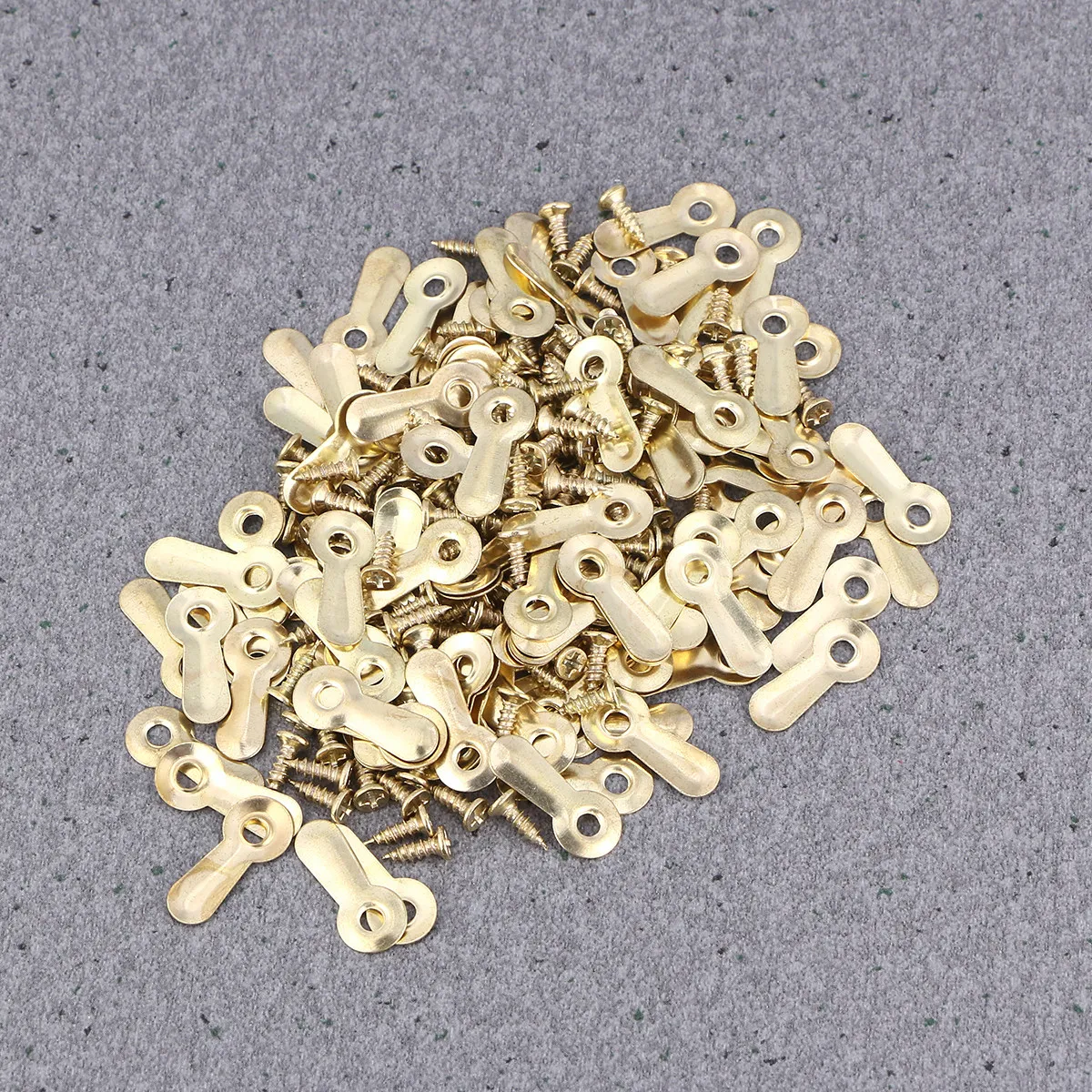 200Pcs Metal Melon Nail Picture Hanging Kit Hardened Iron Core Small Nails No Wall Damage Easy Install for Cross Stitch Painting