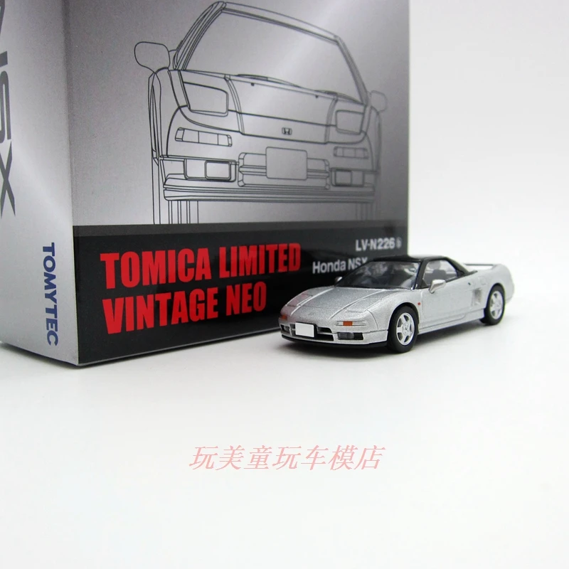 

1/64 Tomytec Tomica TLV LV-N226B Honda NSX 1990 JDM Limited Edition Simulation Alloy Static Car Model Toy Gift