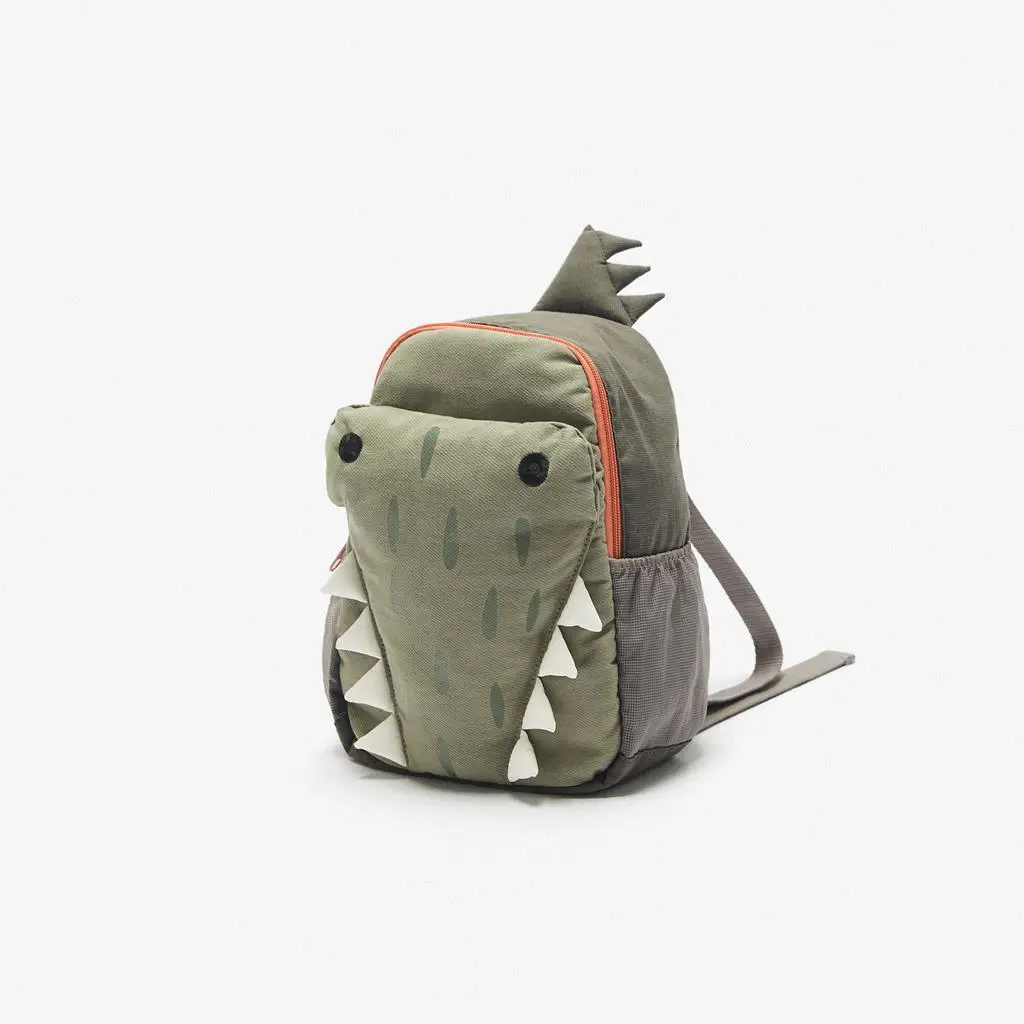 Cute Cartoon Green Crocodile Kids Backpack Kids Bags Toddler Backpack Kindergarten Kids School Bags For Girls Boys