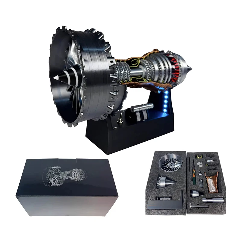 

A380/TR900 Turbofan Engine Model | Aircraft Engine Display | Aircraft Engine | DIY Model Kit | 1:25 Scale Engine Model