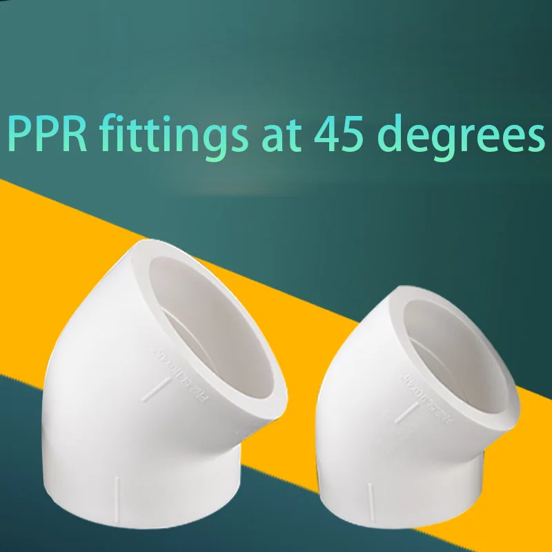 

Ppr 45 Degree Big Elbow 20/25/32/40/50/63/75/90 / 110ppr Water Pipe Pipe Fittings