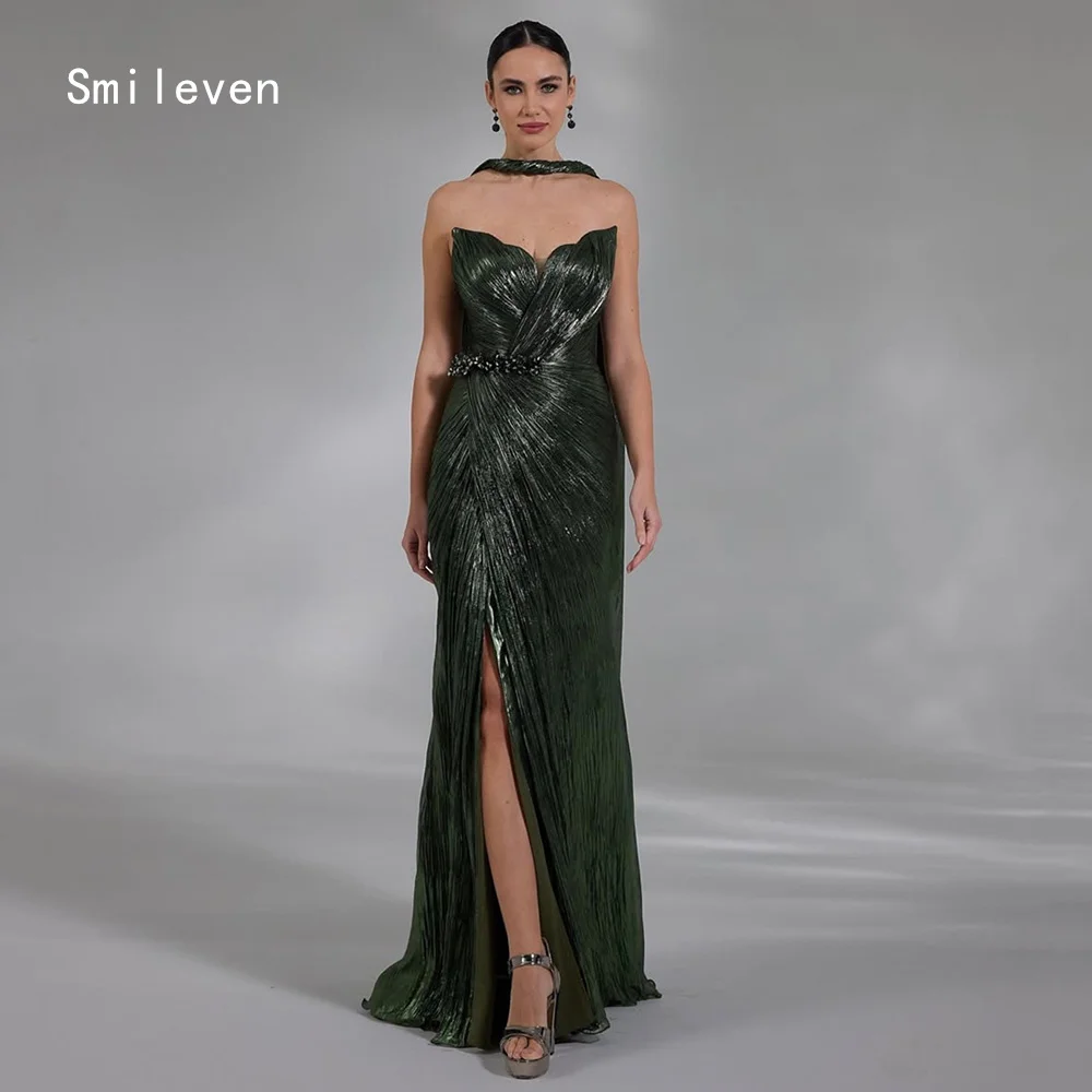 

Smileven Luxury Beading Mermaid Prom Dress Sweetheart Elegant Gowns for Gala Party Sleeveless Evening Dress Customized 2026