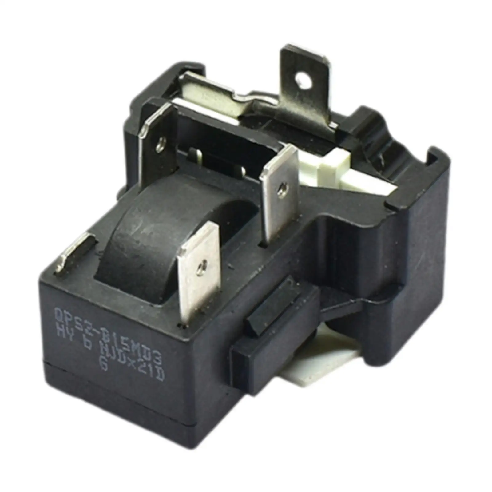 PTC Starter Relay Compressor PTC Starter for Refrigerator Qps2-b15MG1 MD3 3Pin Increase Starting Multipurpose Overheat Protector