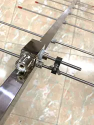 433M outdoor stainless steel yagi antenna 12dBi 8elements UHF430M 440MHz ham radio repeater tower aerial