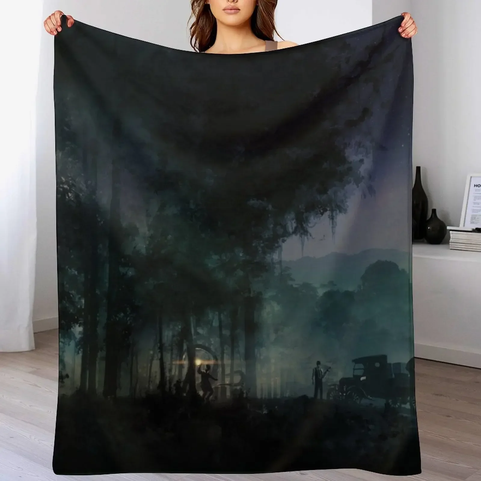 

Call of Cthulhu Keeper Screen Image Left (1/2) Throw Blanket Giant Sofa Thins Luxury Throw blankets ands Blankets