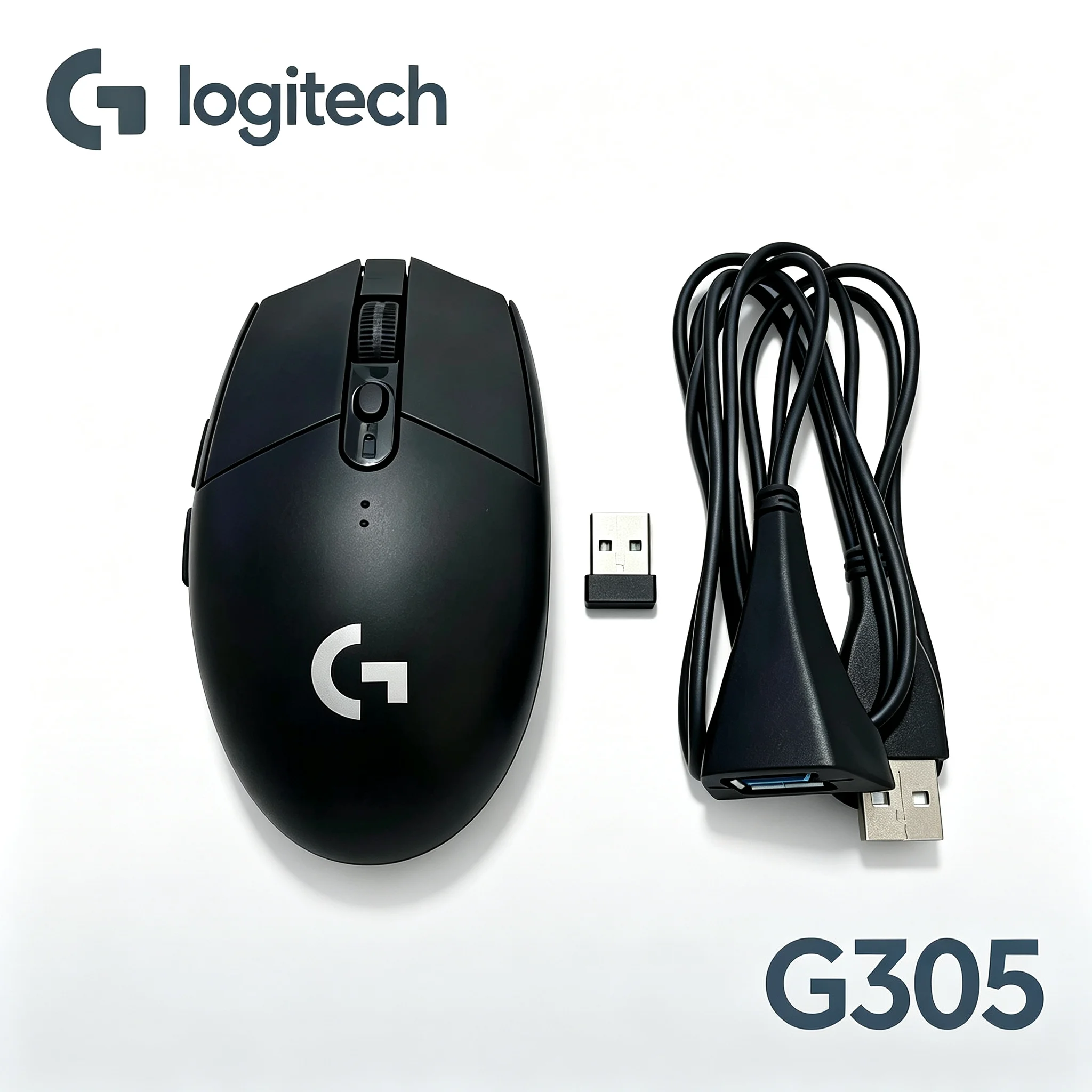Reliable Logitech G305 LIGHTSPEED Esports Wireless Mouse, Comes Complete With USB Extension Cable For Stable Wireless Performanc