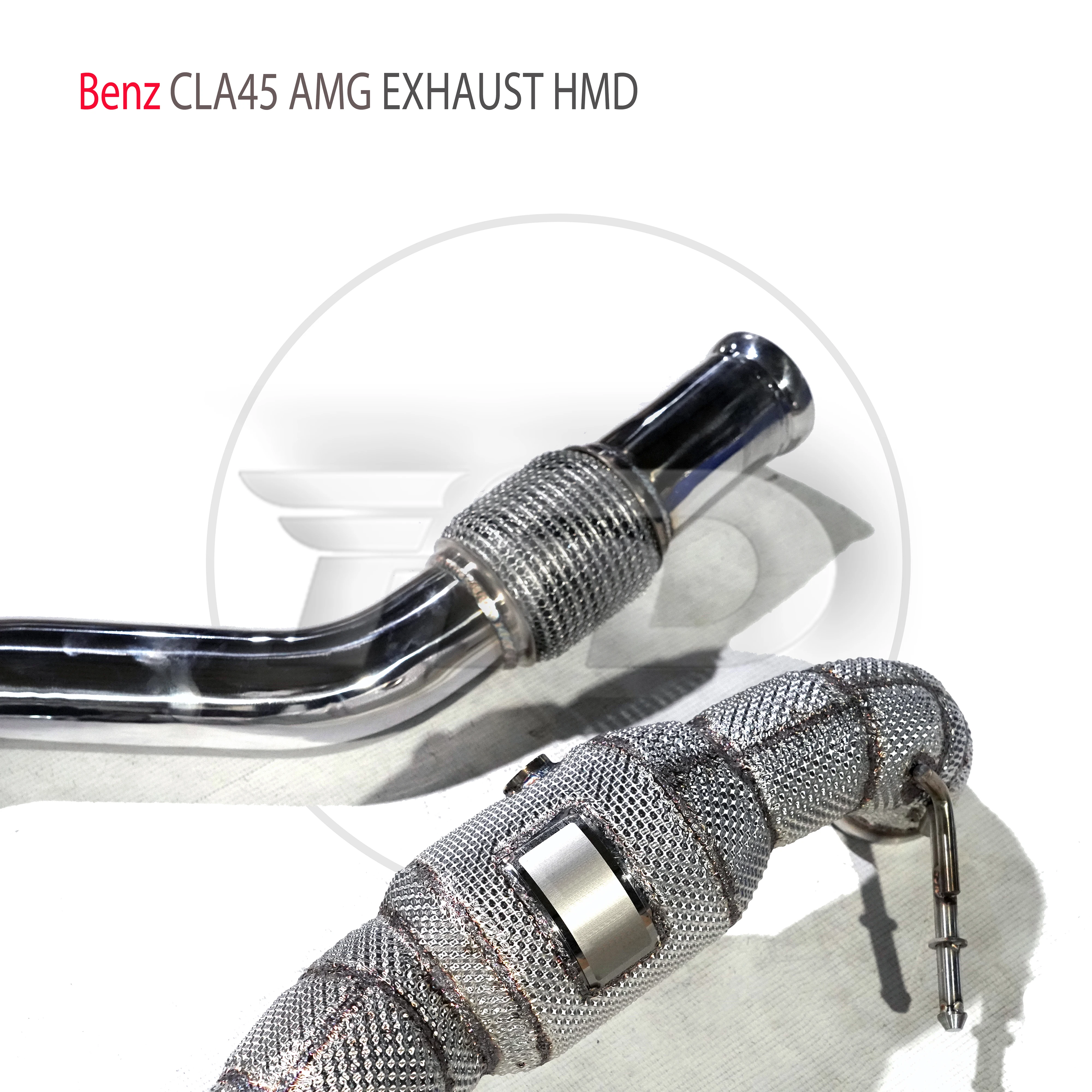 HMD Stainless Steel Exhaust System Performance Downpipe for Mercedes Benz AMG A45 CLA45 GLA45 W176 Car Accessories