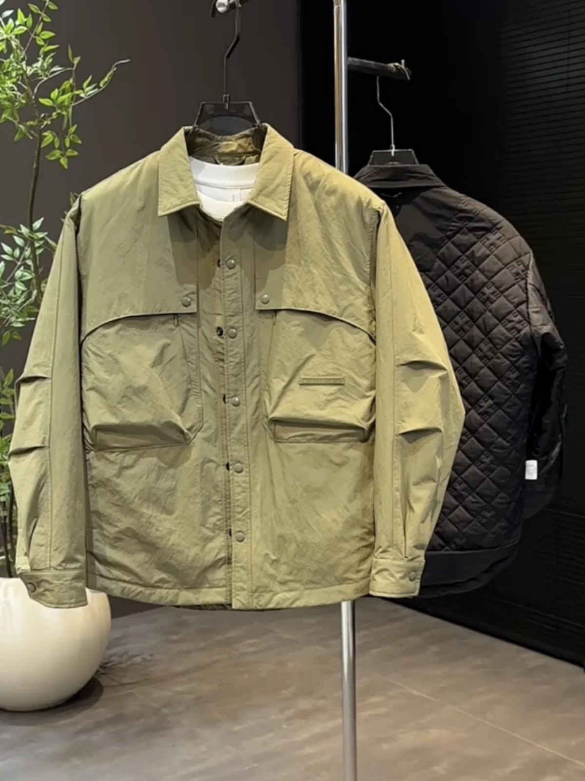 

Зимняя модная хлопковая рабочая одежда с воротником Jaet, мужская и женская морозостойкая теплая верхняя одежда свободного покроя для молодежи ulari