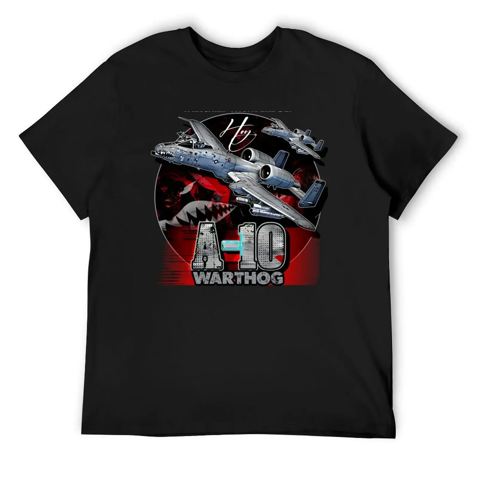 A10 Warthog Fairchild Thunderbolt USAF Fighter Aircraft T-Shirt blanks new edition customs graphic t shirts men graphic t shirts