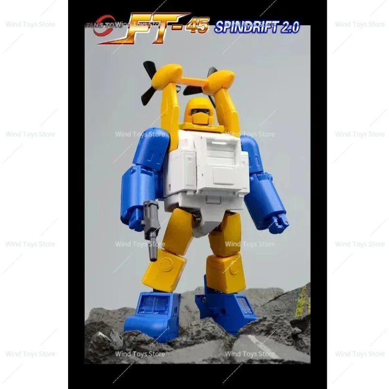 在庫あり FansToys FT-45 FT45 スピンドリフト シースプレー バージョン 2.0 アクションフィギュア サードパーティ変換ロボット玩具モデル ボックス付き