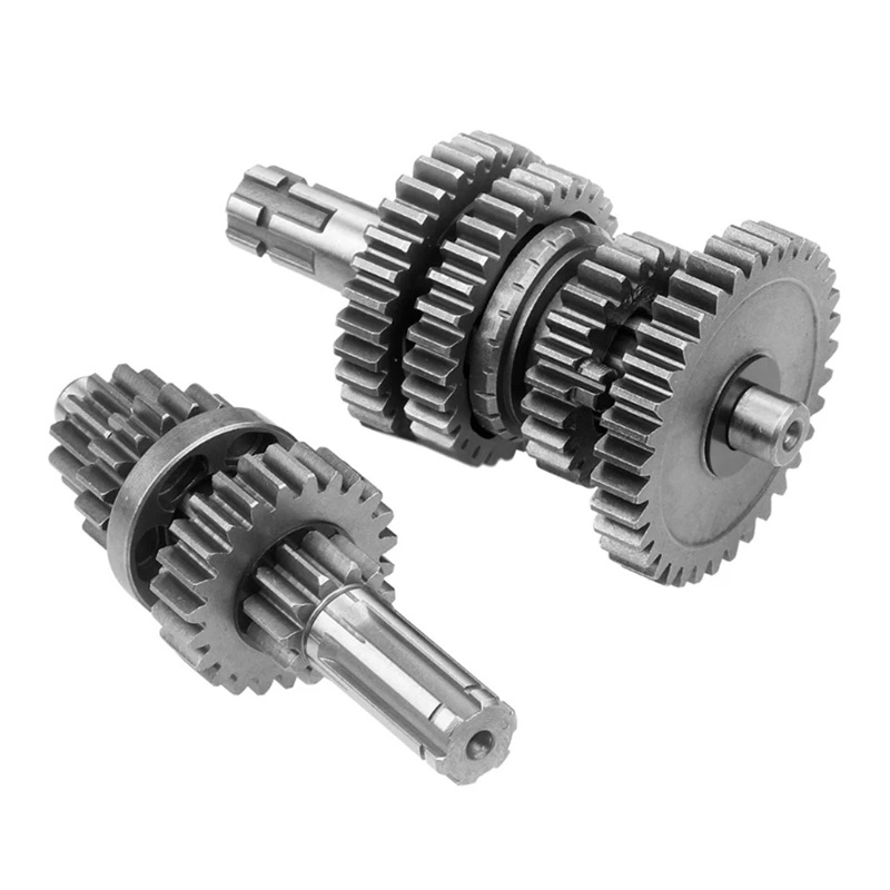 4X Main Counter Shaft With Reverse (3 Forward Plus 1 Reverse Gear) For 110-125CC ATV Dirt Bike Horizontal Engine Parts