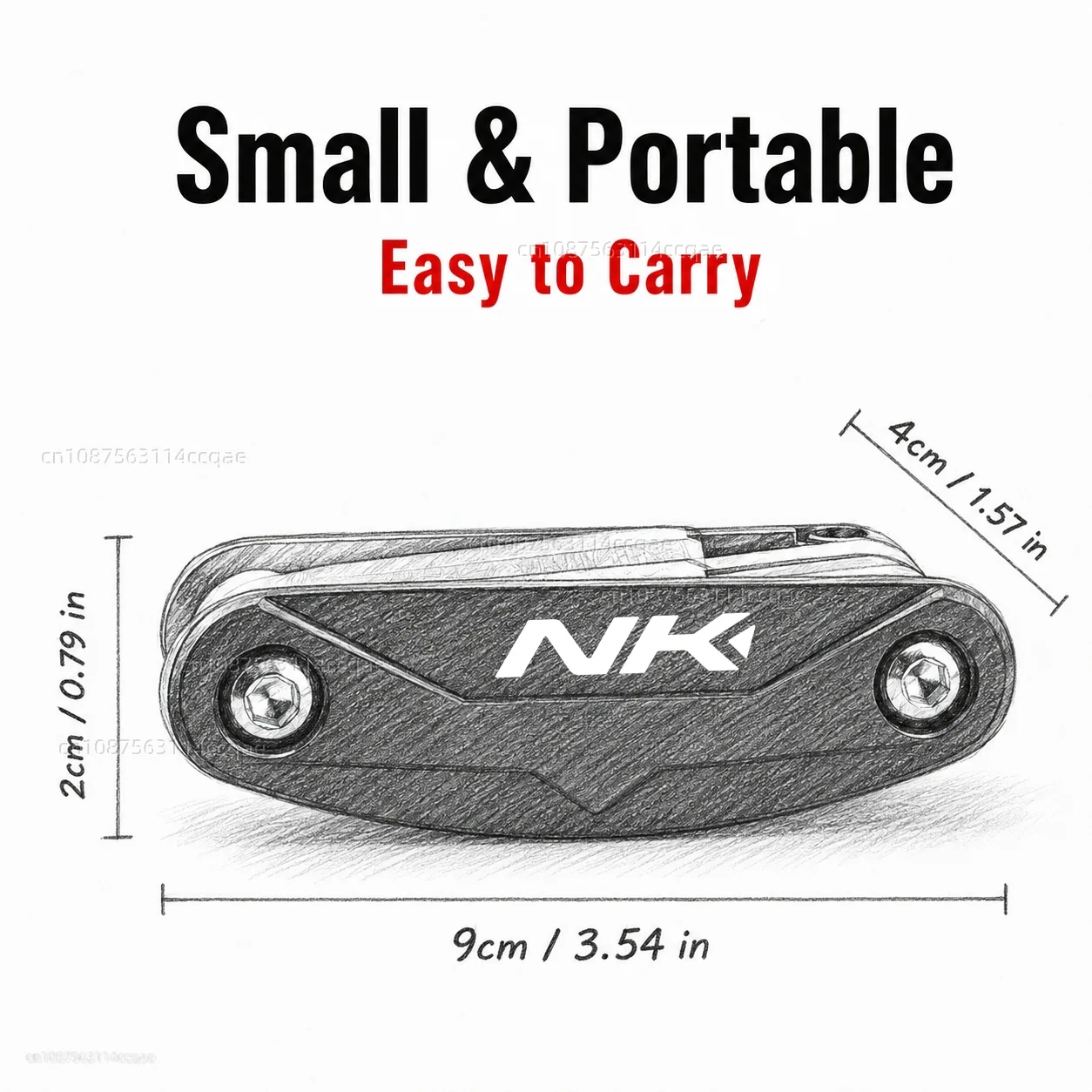 For CFMOTO 450NK 675NK 800NK 125NK NK 675 NK 450 NK 800 Motorcycle Tool Repair Kit Multifunctional Screwdriver Wrench Hex Key - view 2