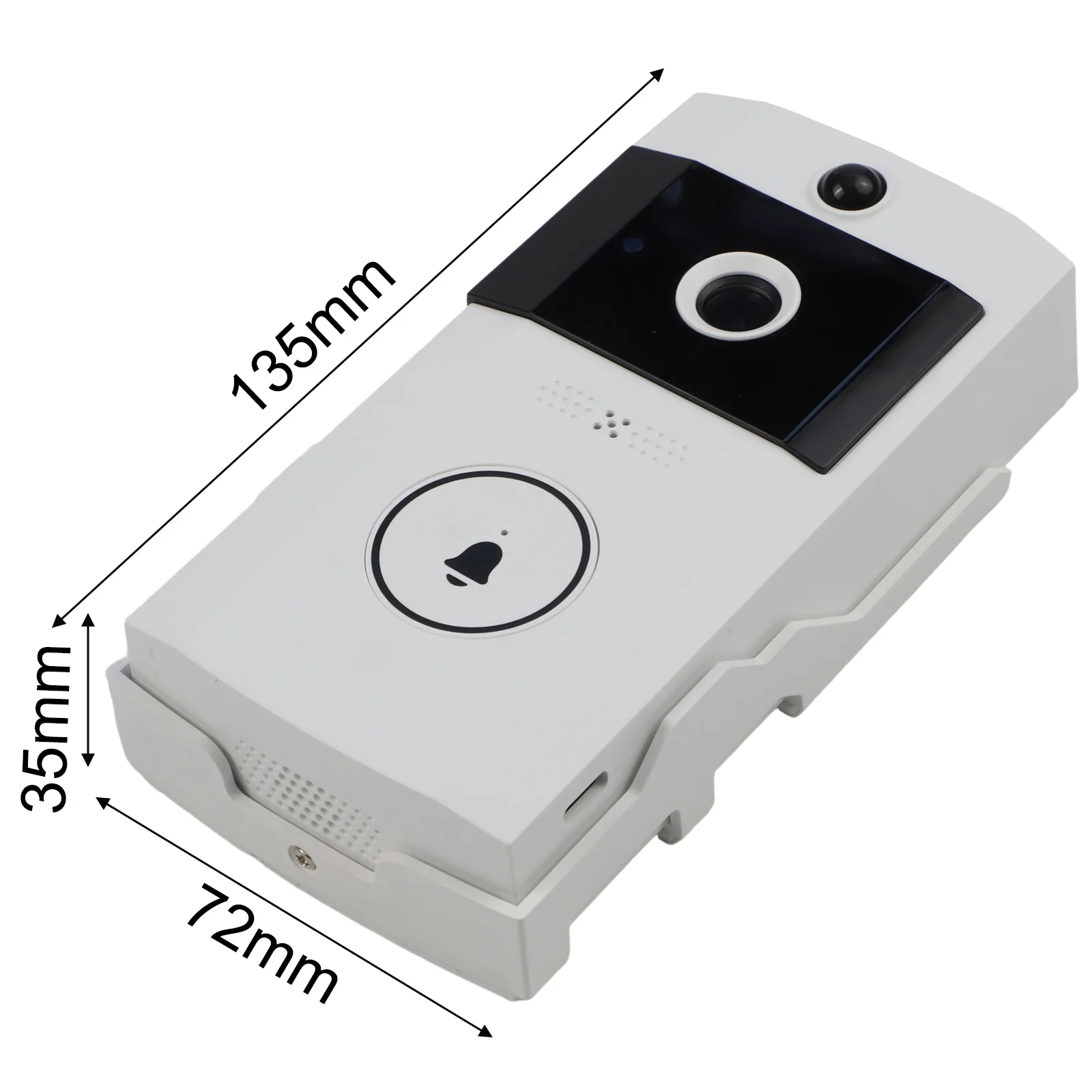 

Wi-Fi дверной звонок беспроводной видео дверной звонок с солнечной зарядкой водонепроницаемый чехол для ночного видения двусторонний домофон домашний дверной звонок безопасности