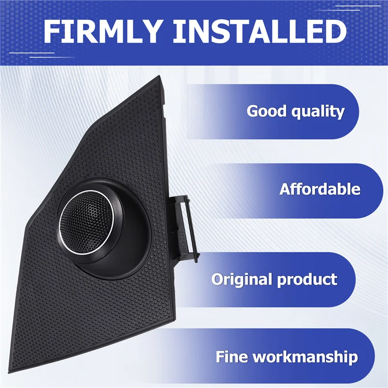 AB61-Dashboard Audio Abdeckung Kappe Panel Für Auto Innen Vorne Hochtöner Lautsprecher Boxen Ersatz Für Toyota CHR C-HR IZOA 19-21