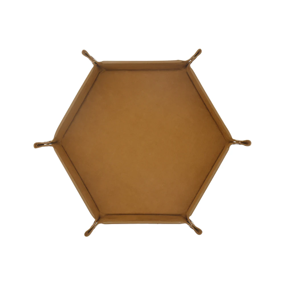 HA15202-Plateau carré en cuir PU pour jeux de Table de dés. boîte de HA15202-Plateau carré en cuir PU pour jeux de Table de dés. boîte de